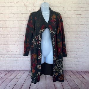 J Jill wool alpaca blend cardigan size XS oversized fit